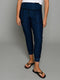 The Jogger - Blue Shibori / Blue Pinstripe